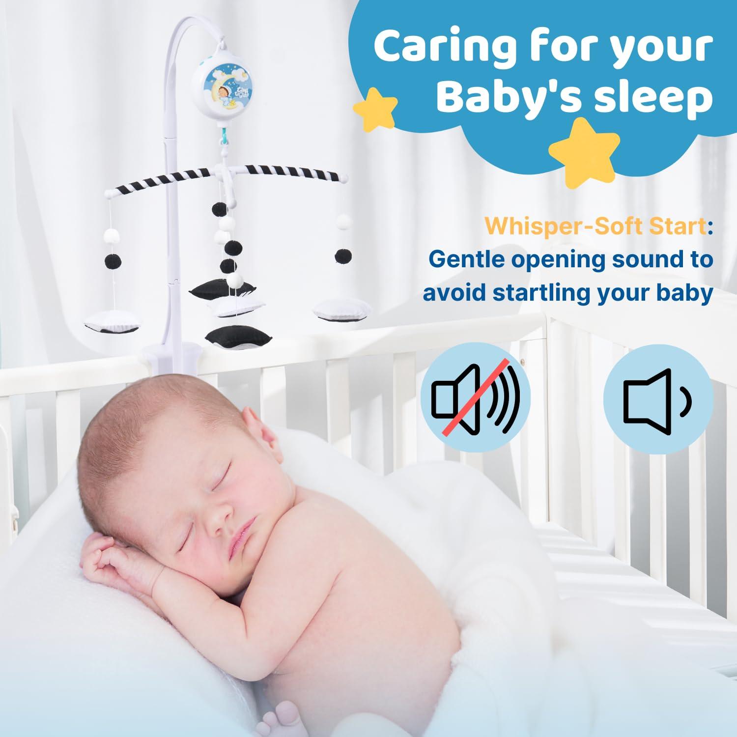 Motor de Móvil de Cuna TINITIGIES con Música y Control de Volumen