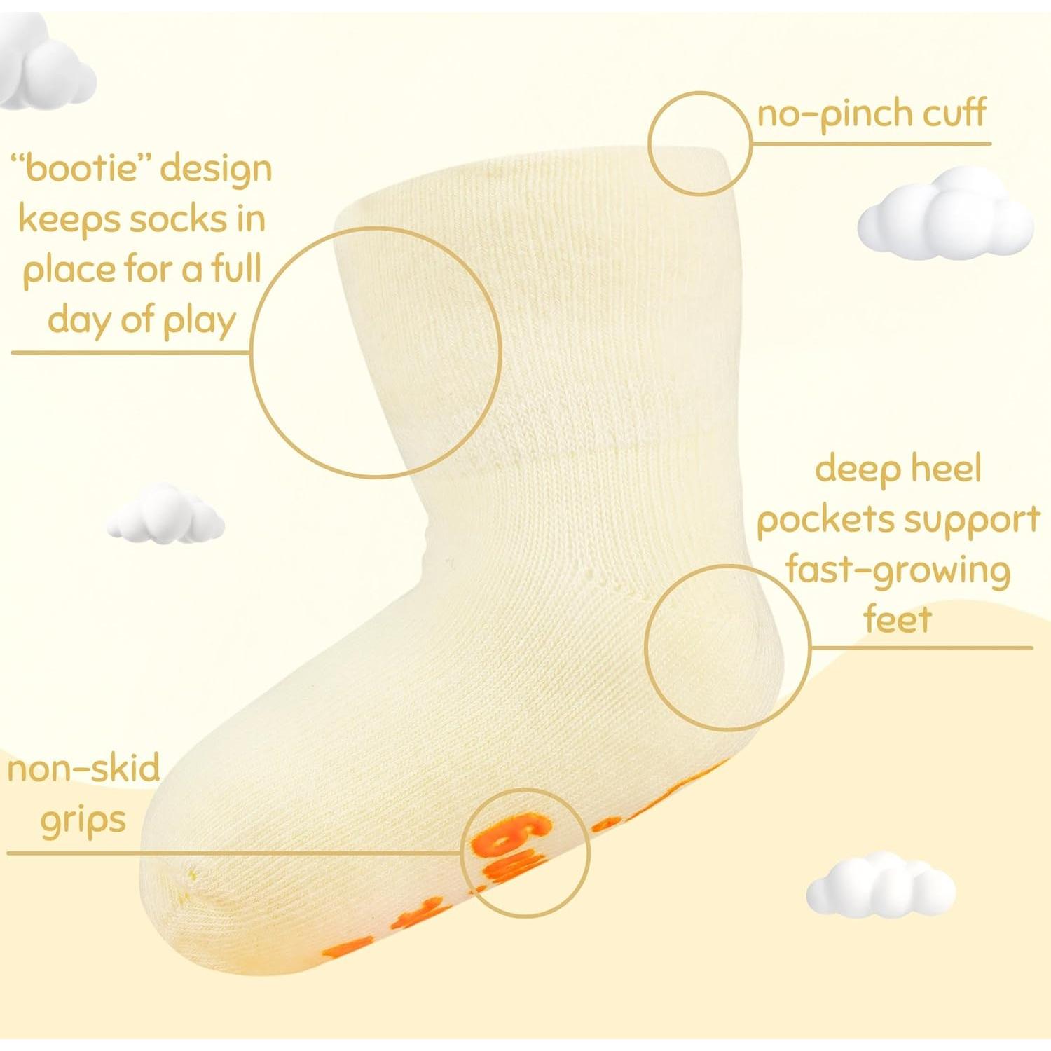 Conjunto de Calcetines para Bebés InnoBeta 3-12 Meses (4 Pares)