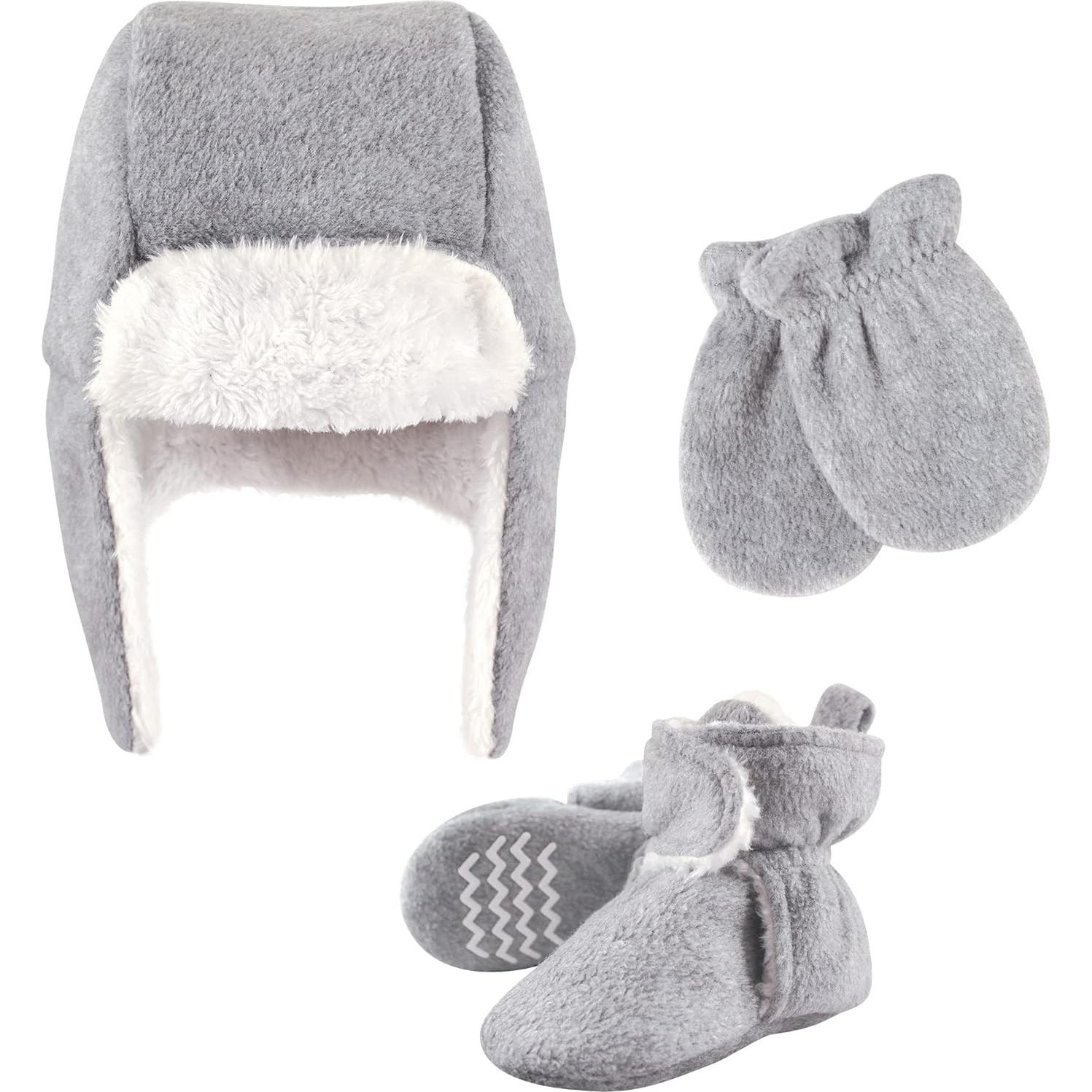 Conjunto de invierno para bebés Hudson Baby - Gorro, Manoplas y Botines