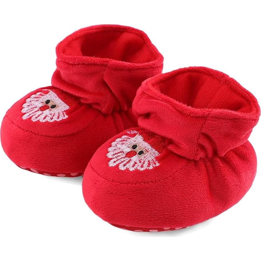Botas para Bebé ESTAMICO Rojo 3-6 Meses Antideslizantes