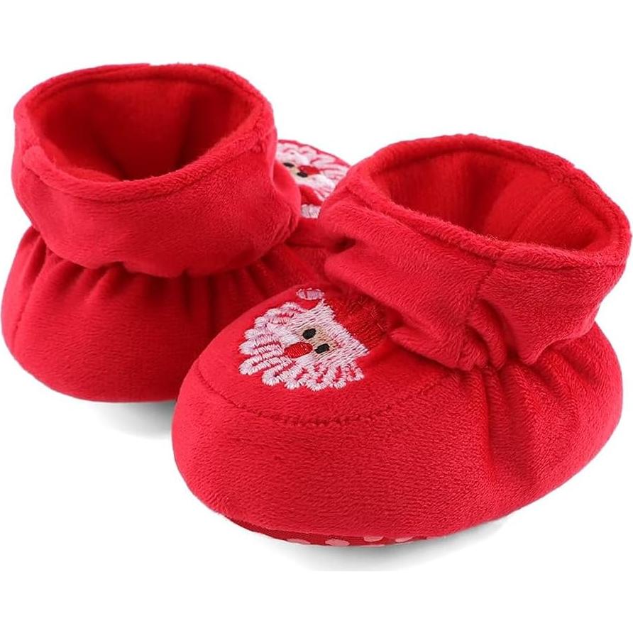 Botas para Bebé ESTAMICO Rojo 3-6 Meses Antideslizantes