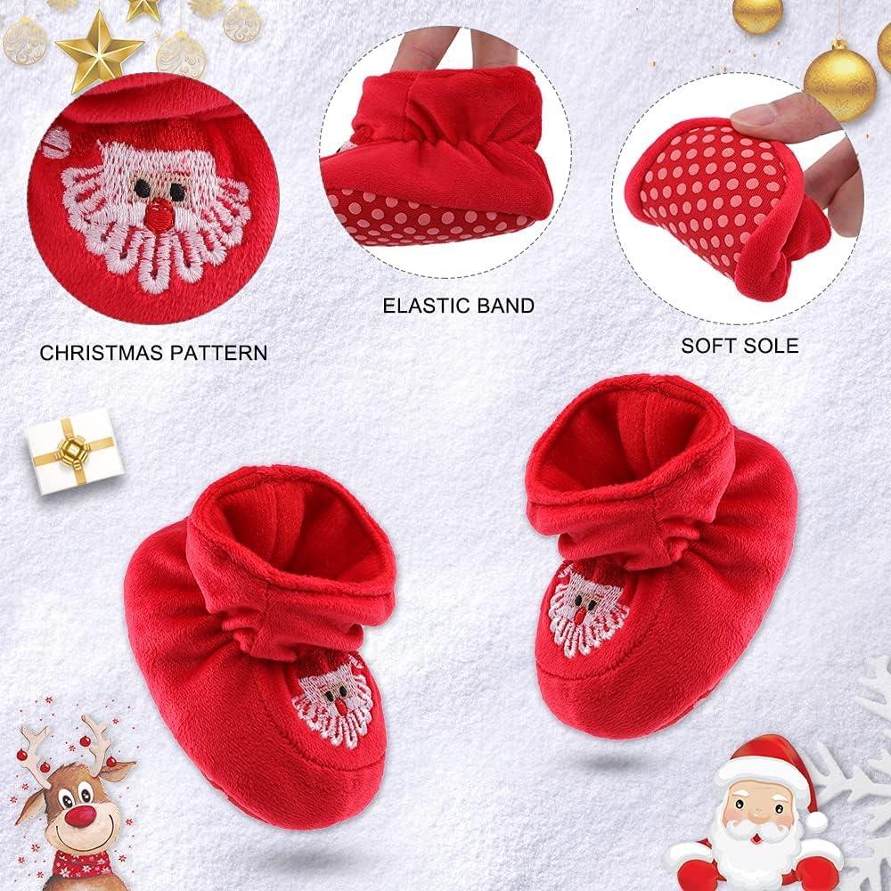 Botas para Bebé ESTAMICO Rojo 3-6 Meses Antideslizantes