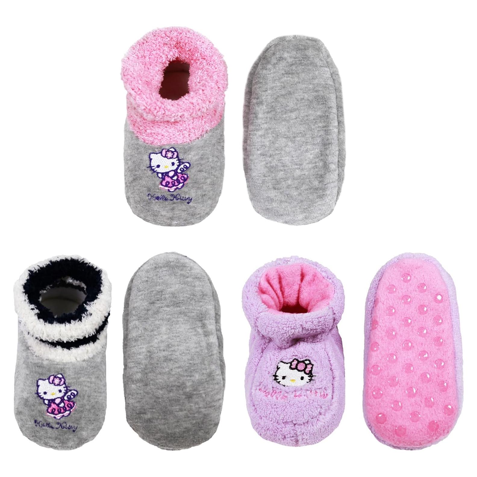 Botines de Felpa para Bebés BambooMN 9-18 meses Antideslizantes