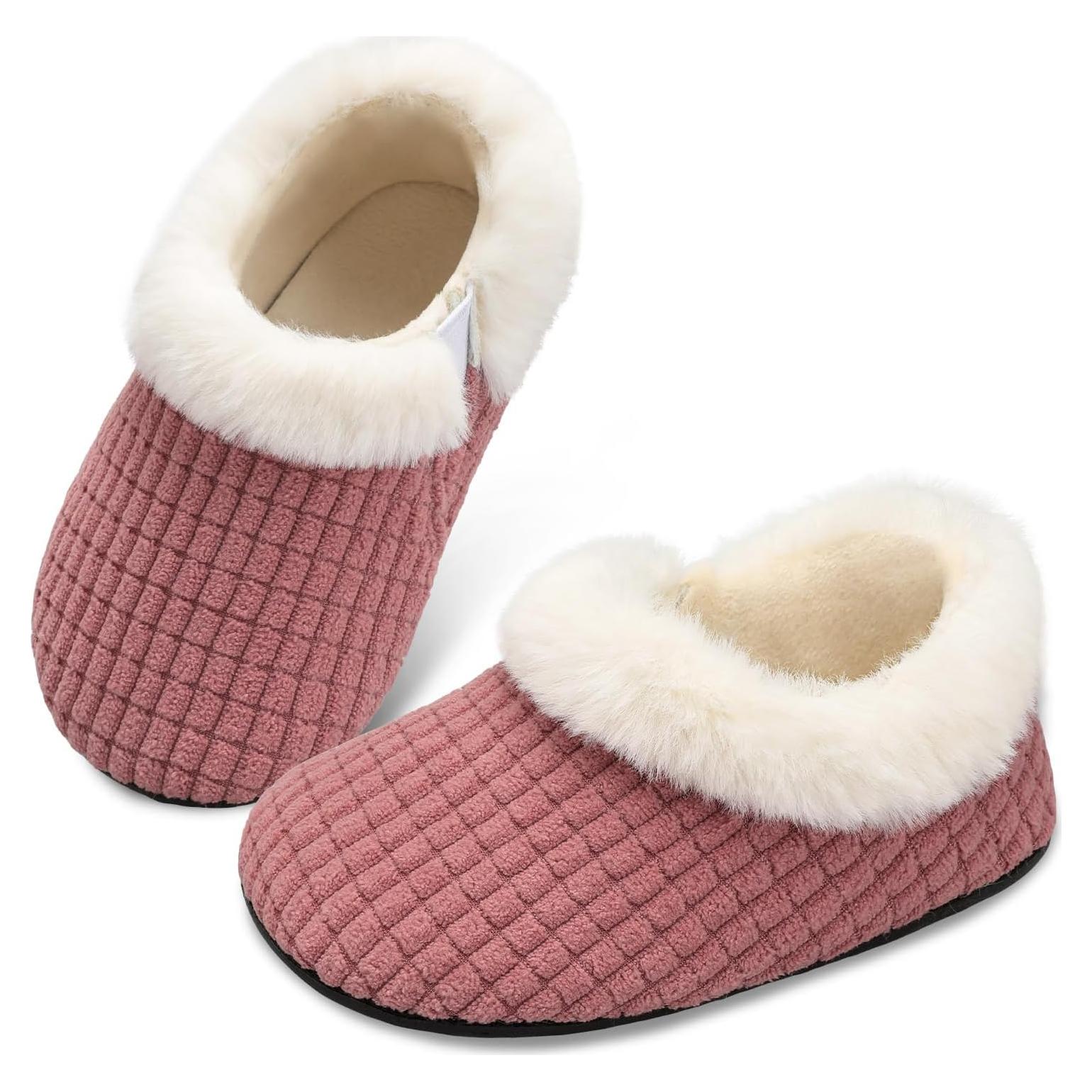 Zapatillas de Casa Demonio Ciempiés Niños 3-4 Infante Rosa