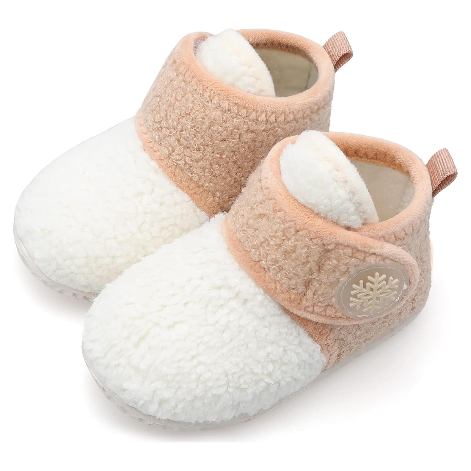 Botines Infantiles FEETCITY Forro Polar Antideslizantes 6-12 Meses