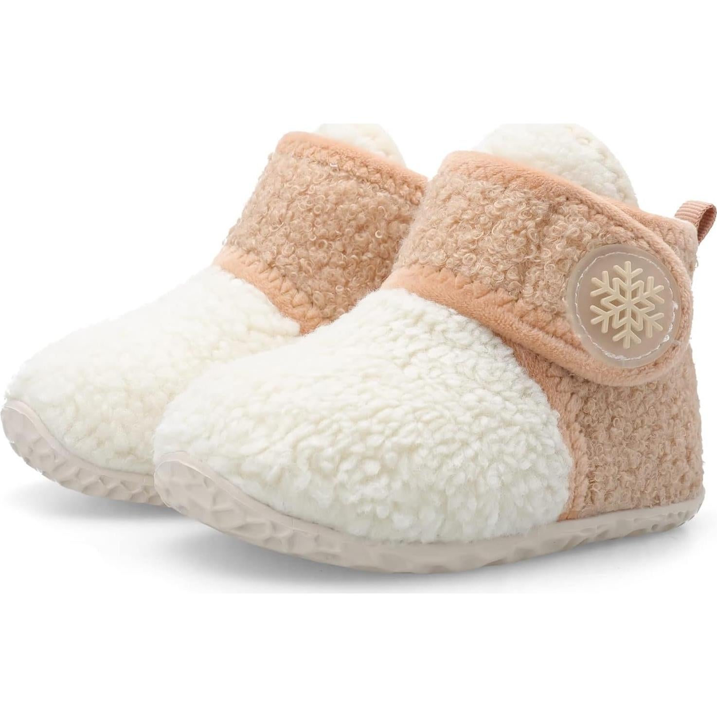 Botines Infantiles FEETCITY Forro Polar Antideslizantes 6-12 Meses
