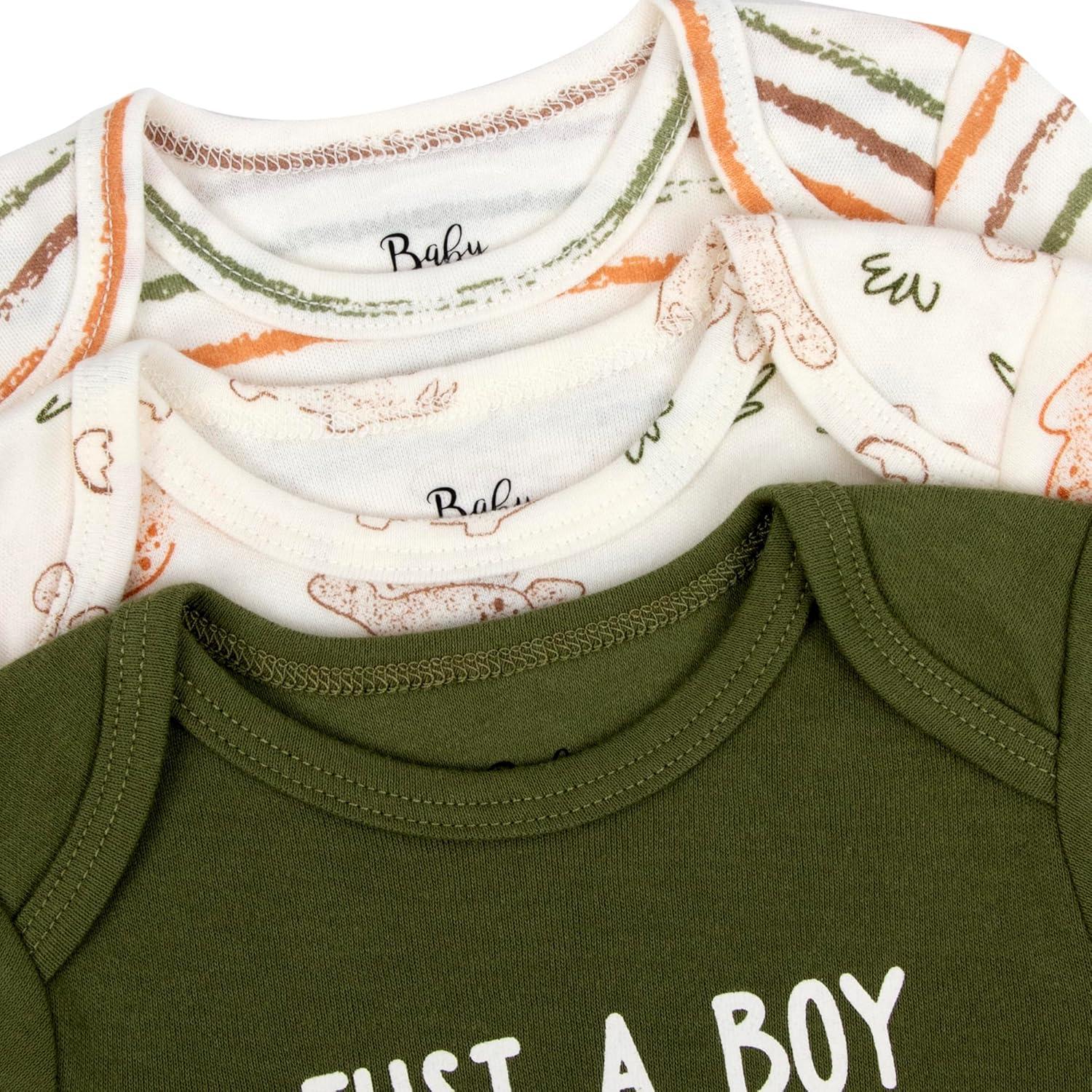 Conjunto de 5 Piezas Body para Bebé Esenciales para Niños