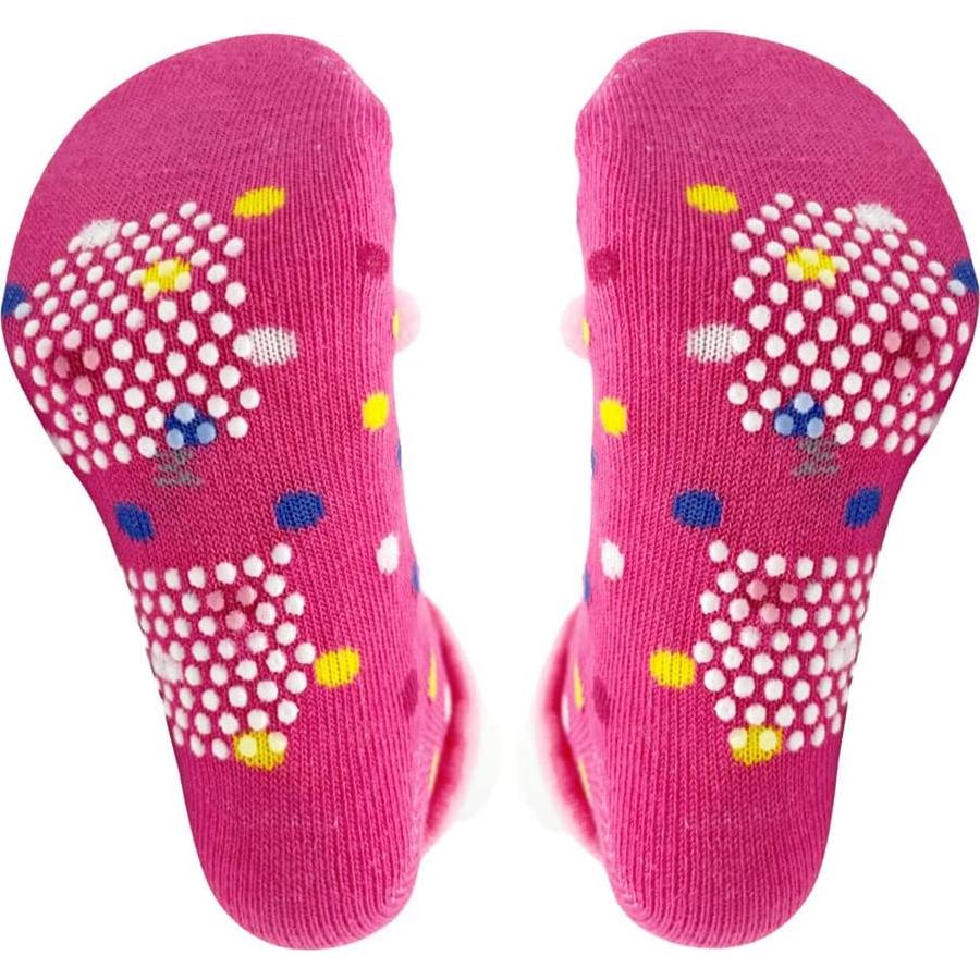 6 Pares de Calcetines Antideslizantes 3D para Bebés FedMois