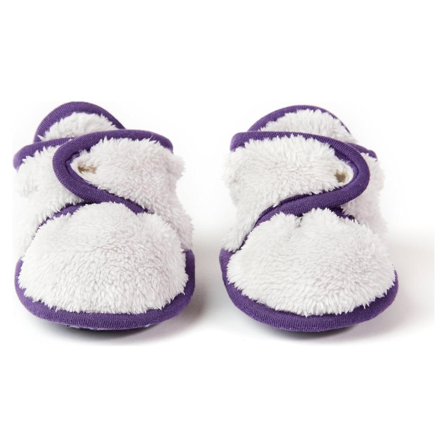 Botines para Bebés Unisex Baby Deedee 12 Meses Ciruela Plateada