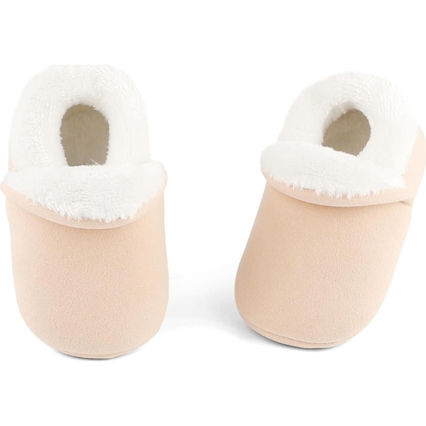 Zapatillas de Casa ESTAMICO para Niños 3-6 Meses Beige