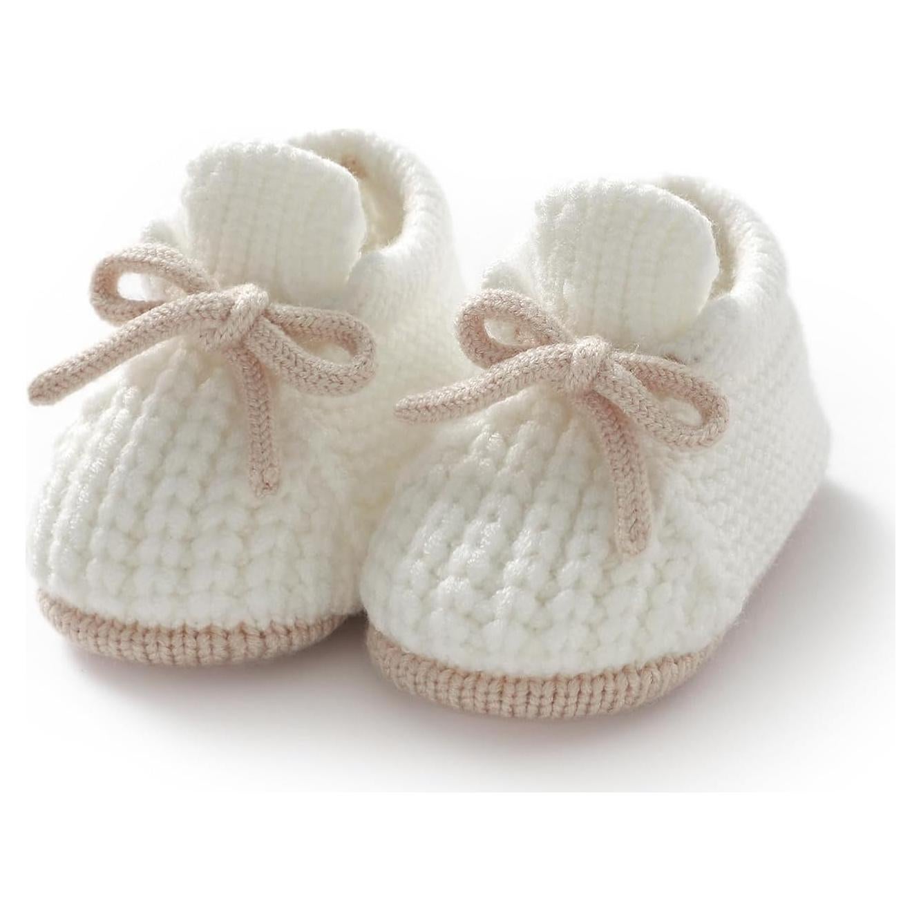 Botas de Bebé Tejidas LAWKUL 0-3 Meses Ultra Suaves