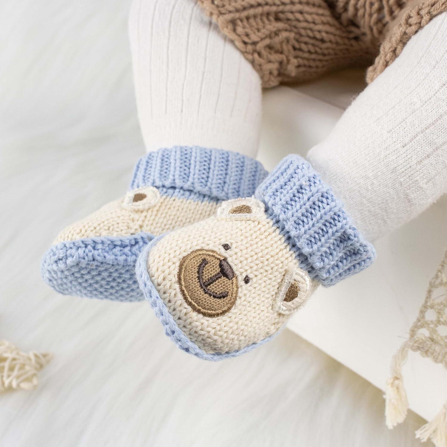 Botines para Bebés Hechos a Mano de Algodón 0-6 Meses