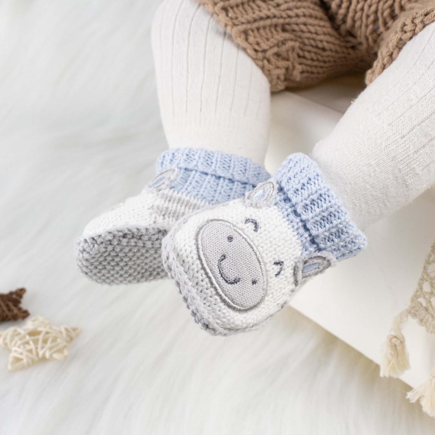 Botines para Bebés Hechos a Mano de Algodón 0-6 Meses