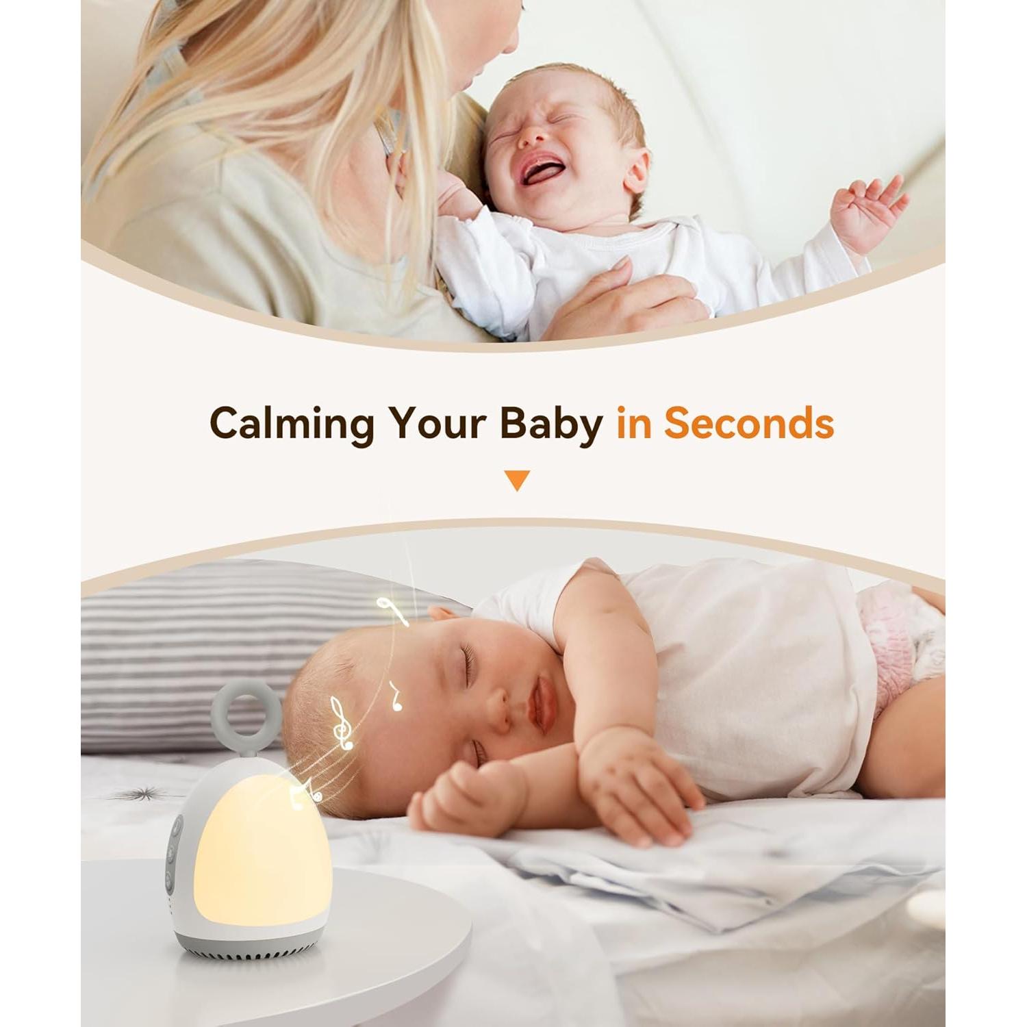 Máquina de Sonido para Bebés Dreamegg XT-6 con Luz Nocturna