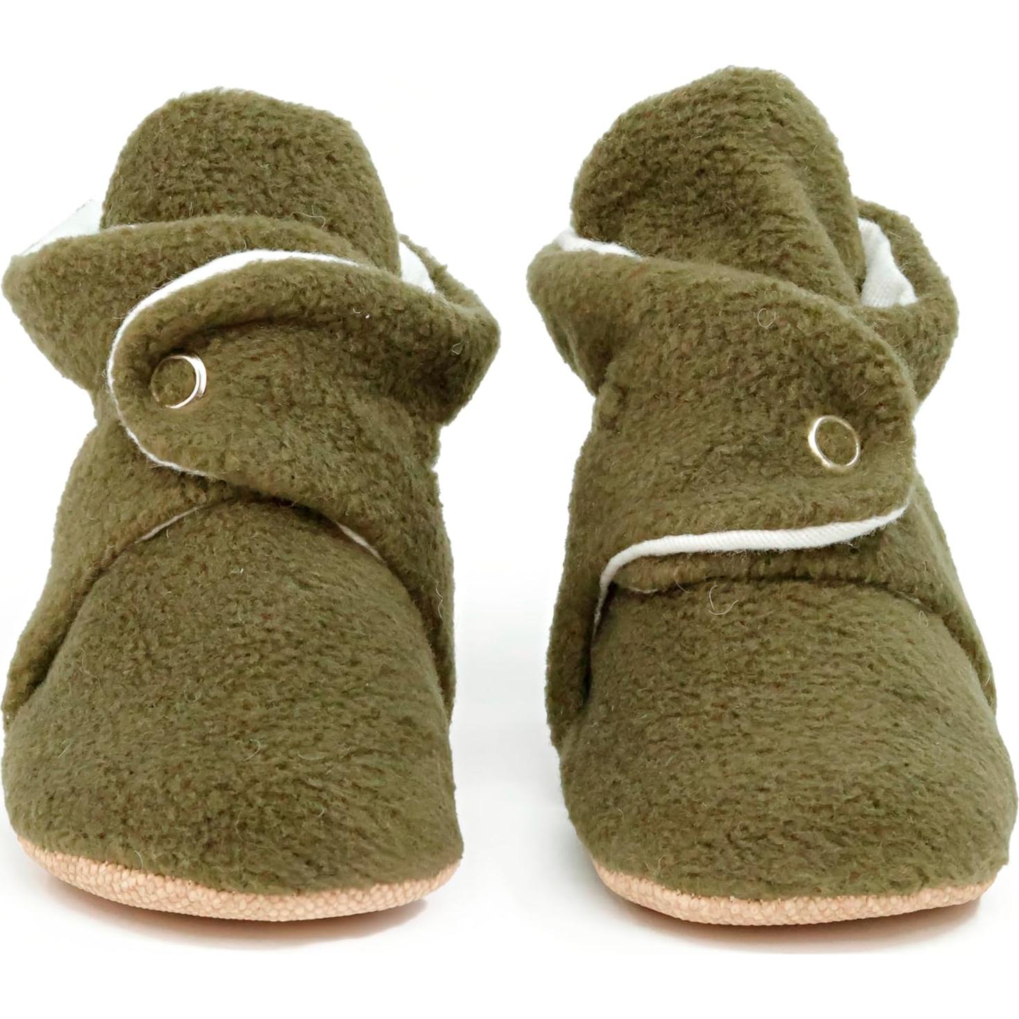 Botines de Felpa Orgánica para Bebés Ella Bonna 0-6 Meses