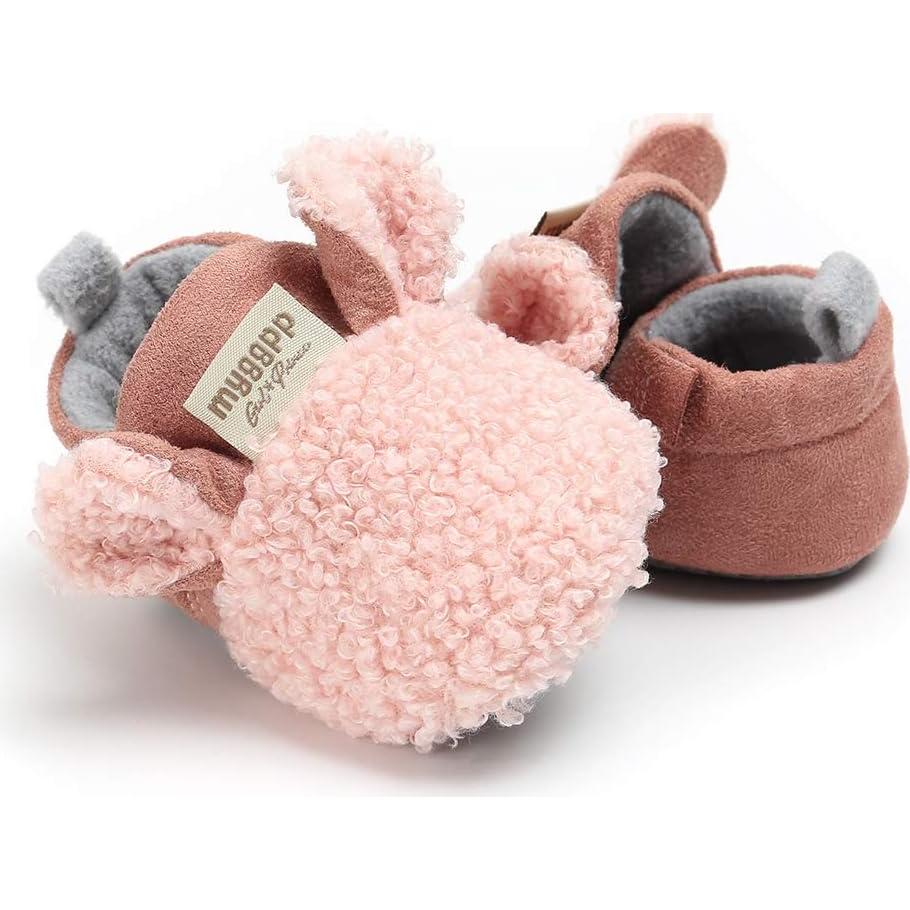 Botines Infantiles Ohwawadi para Bebés 12-18 Meses Rosa
