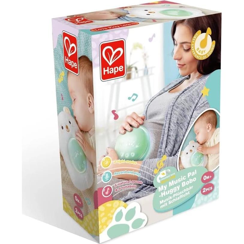 Máquina de Sonido Blanco Portátil Hape Huggy Bobo 0+ Meses