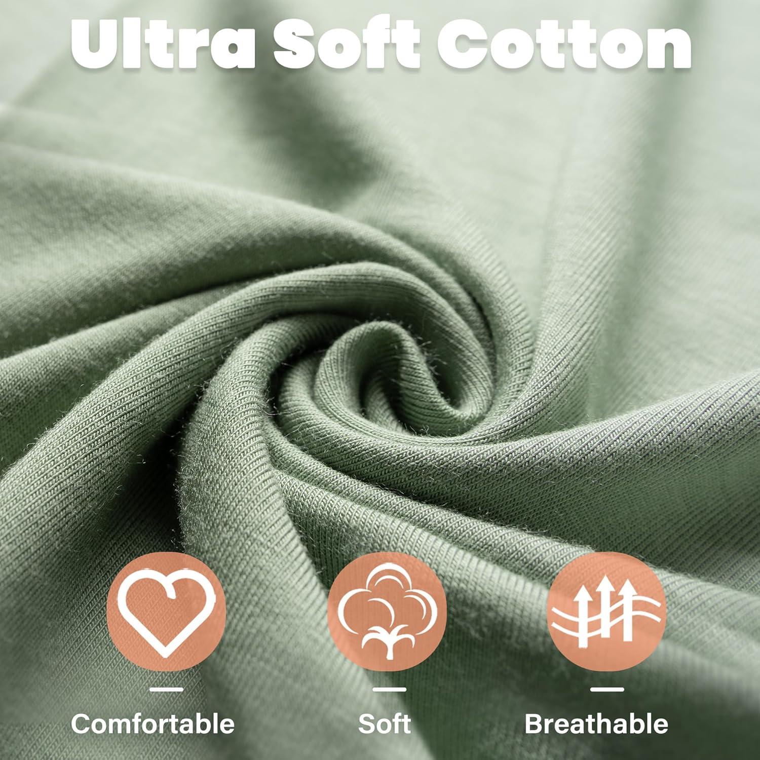 Conjunto de Gown Anudado Baby Noah 2-Pack Suave para Recién Nacidos