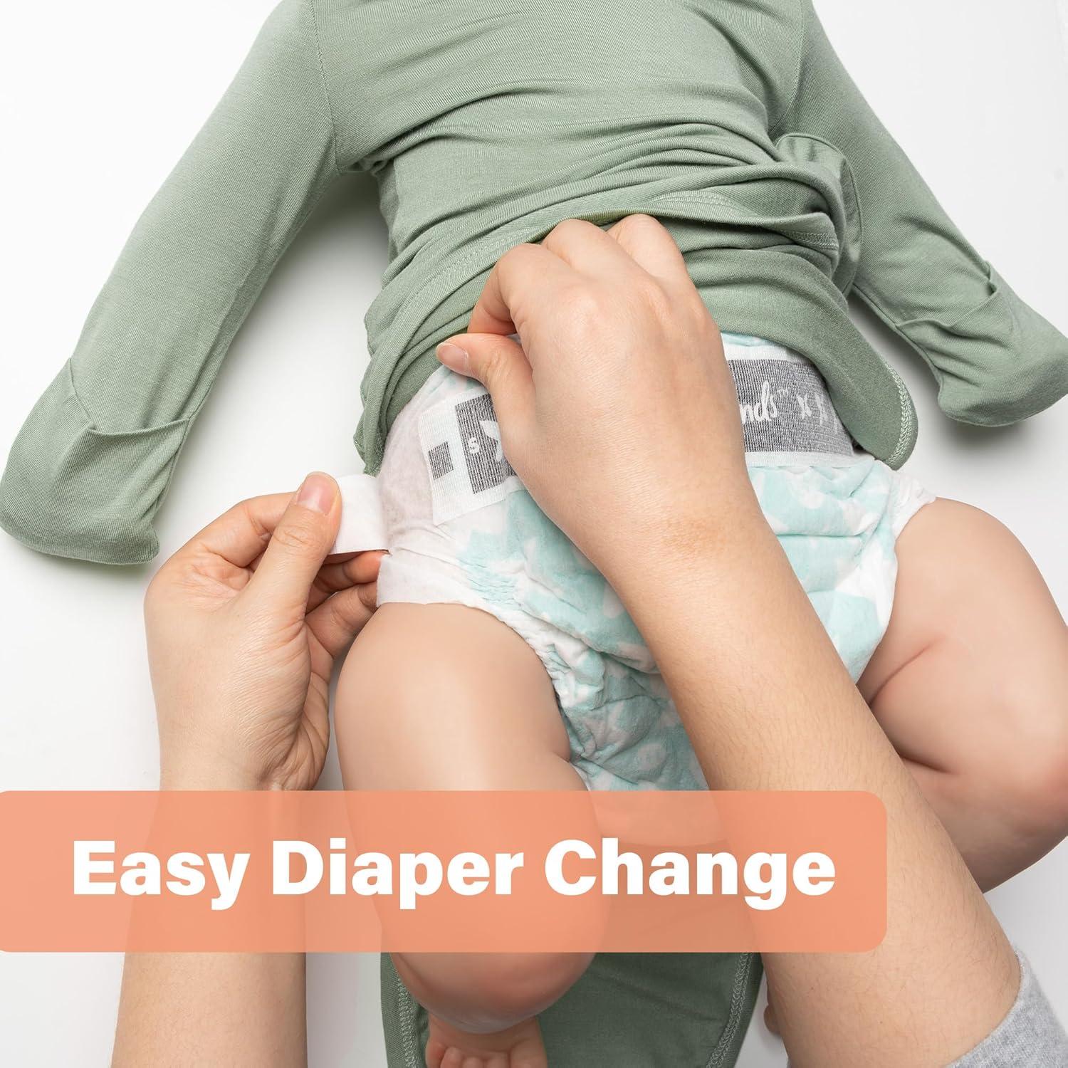 Conjunto de Gown Anudado Baby Noah 2-Pack Suave para Recién Nacidos