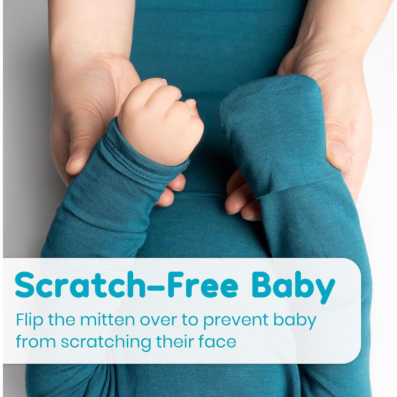 Conjunto de Gown Anudado Baby Noah 2-Pack Suave para Recién Nacidos