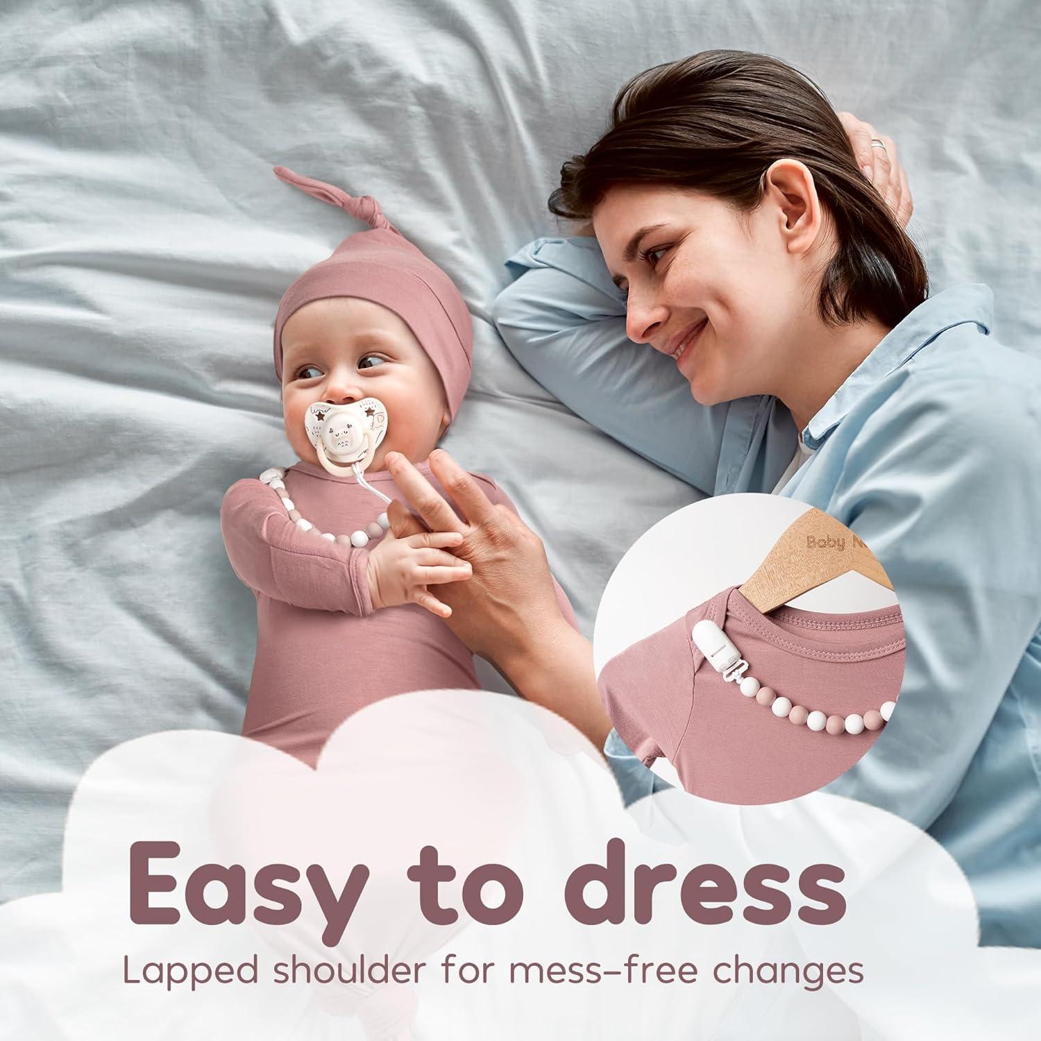 Conjunto de 2 Vestidos de Bebé Baby Noah 0-3 Meses Suaves