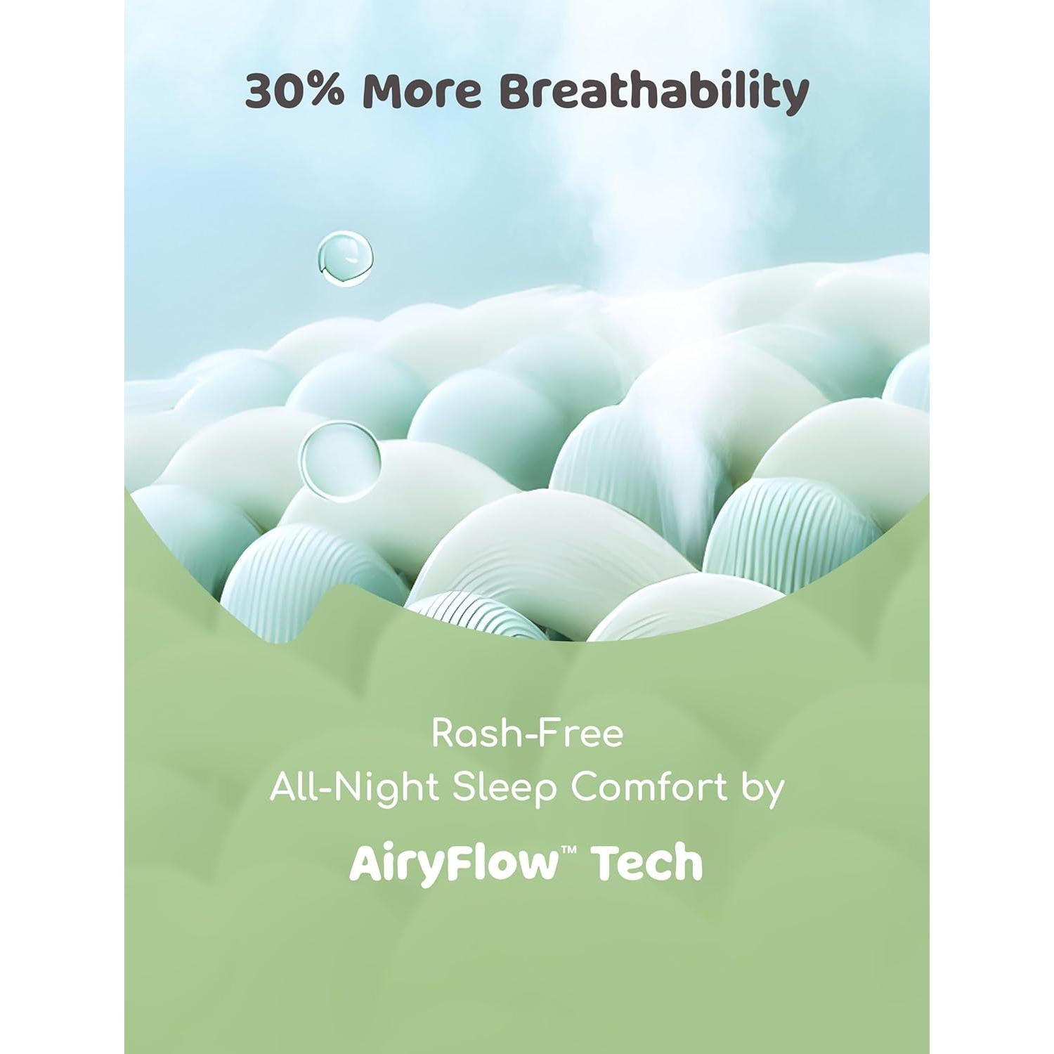 Bata de Dormir para Bebé PATPAT 3-6 Meses Viscosa de Bambú