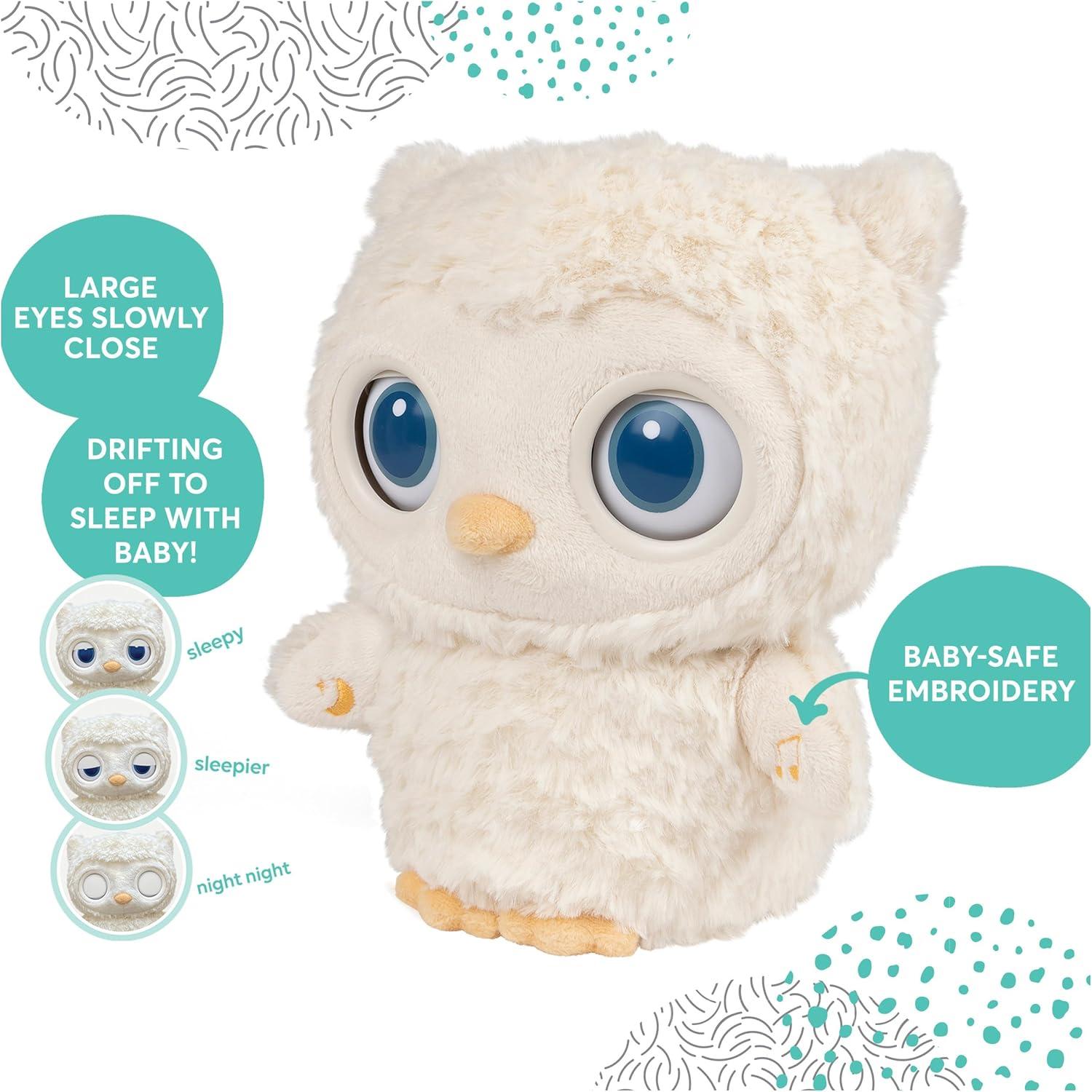 GUND Sleepy Eyes Owl Soother Peluche Animado 22.86x15.24cm