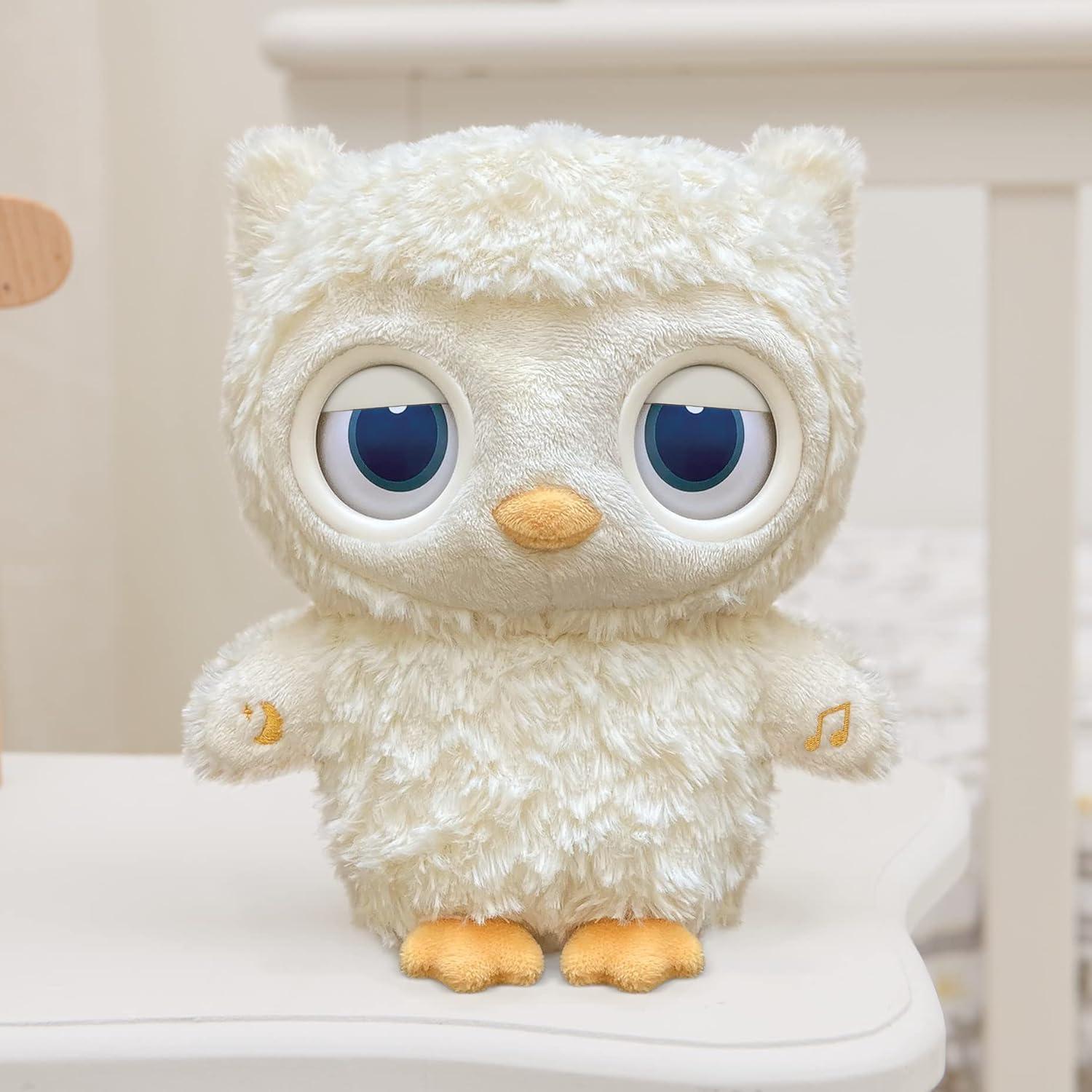 GUND Sleepy Eyes Owl Soother Peluche Animado 22.86x15.24cm