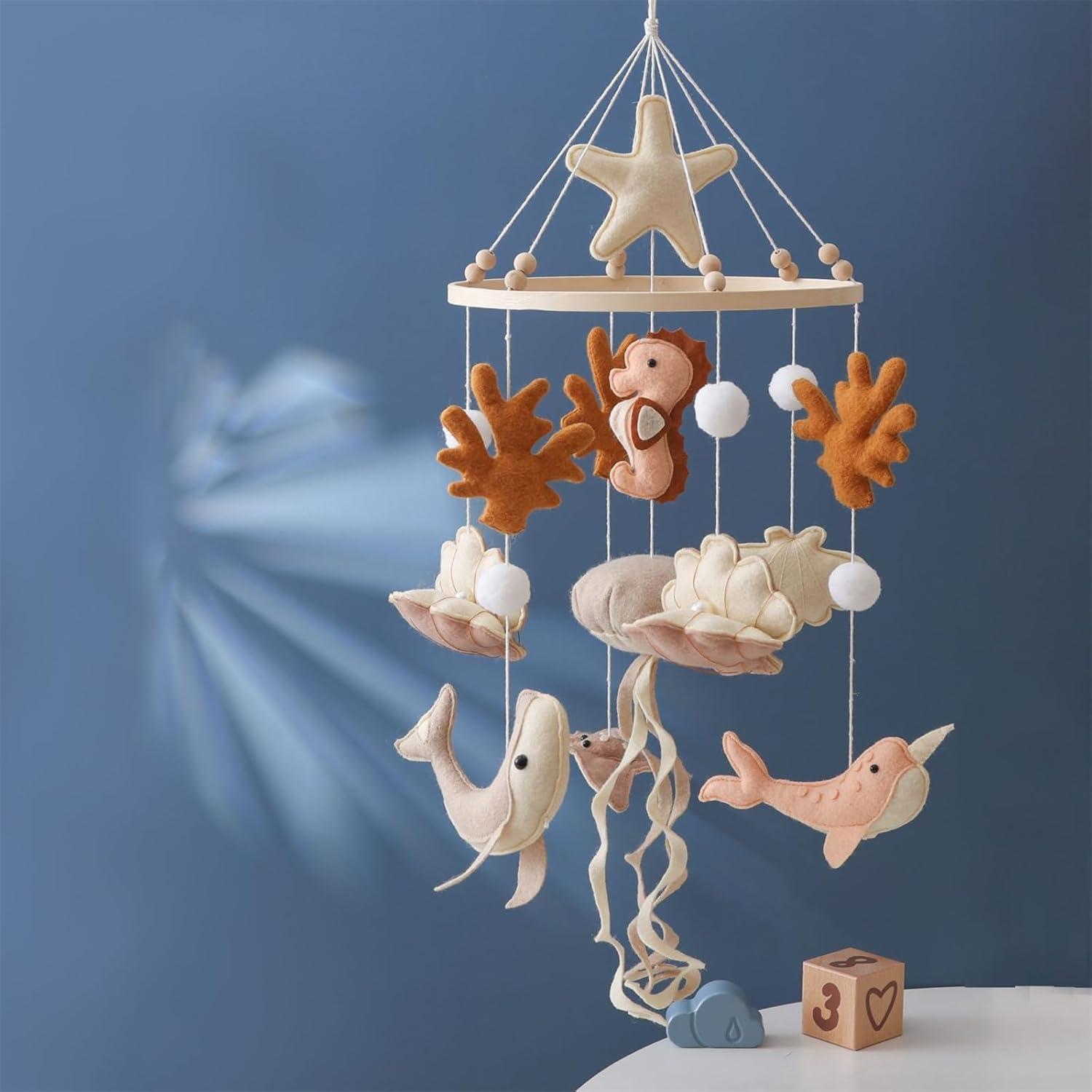 Móvil de Cuna Oceánico Ceecolia - Juguete Calmante 240g