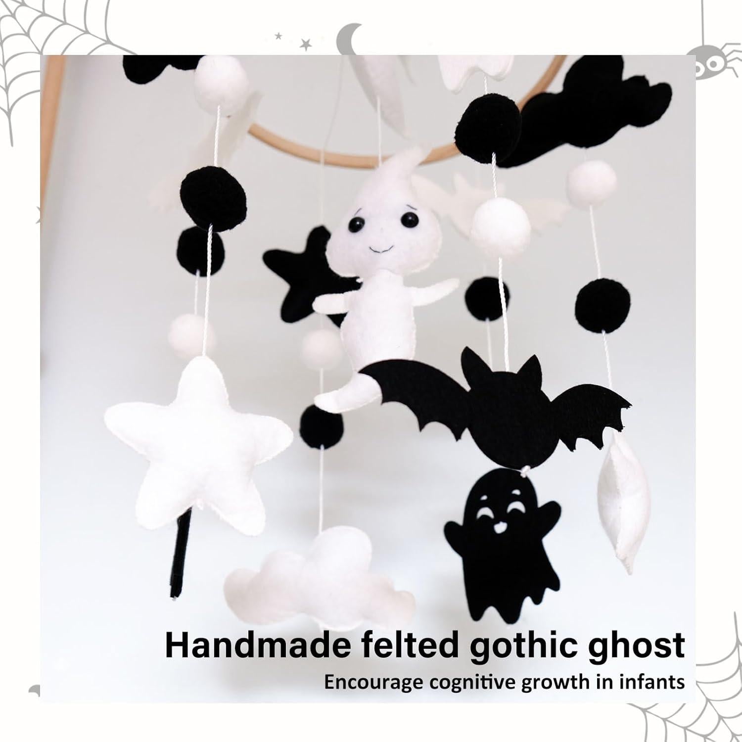 Móvil de Bebé Gótico Sweety Baby Fantasma 49.78 cm