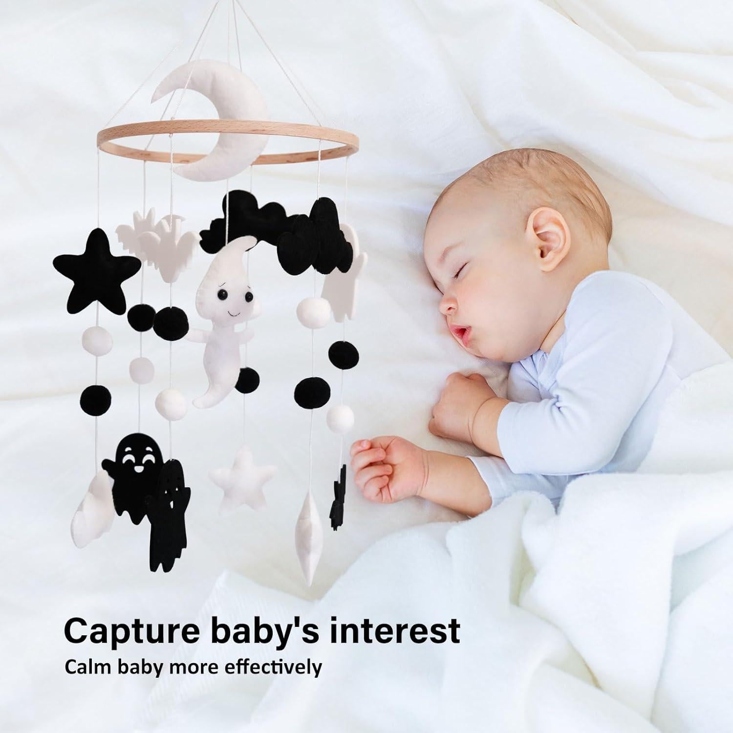 Móvil de Bebé Gótico Sweety Baby Fantasma 49.78 cm