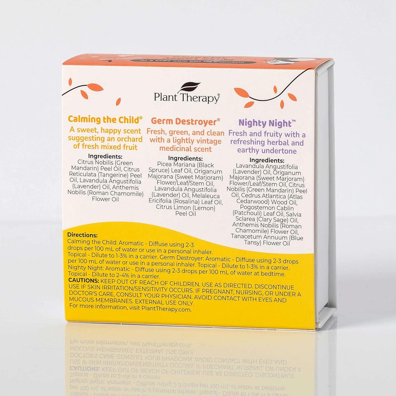 Conjunto de Aceites Esenciales KidSafe Plant Therapy 10 ml