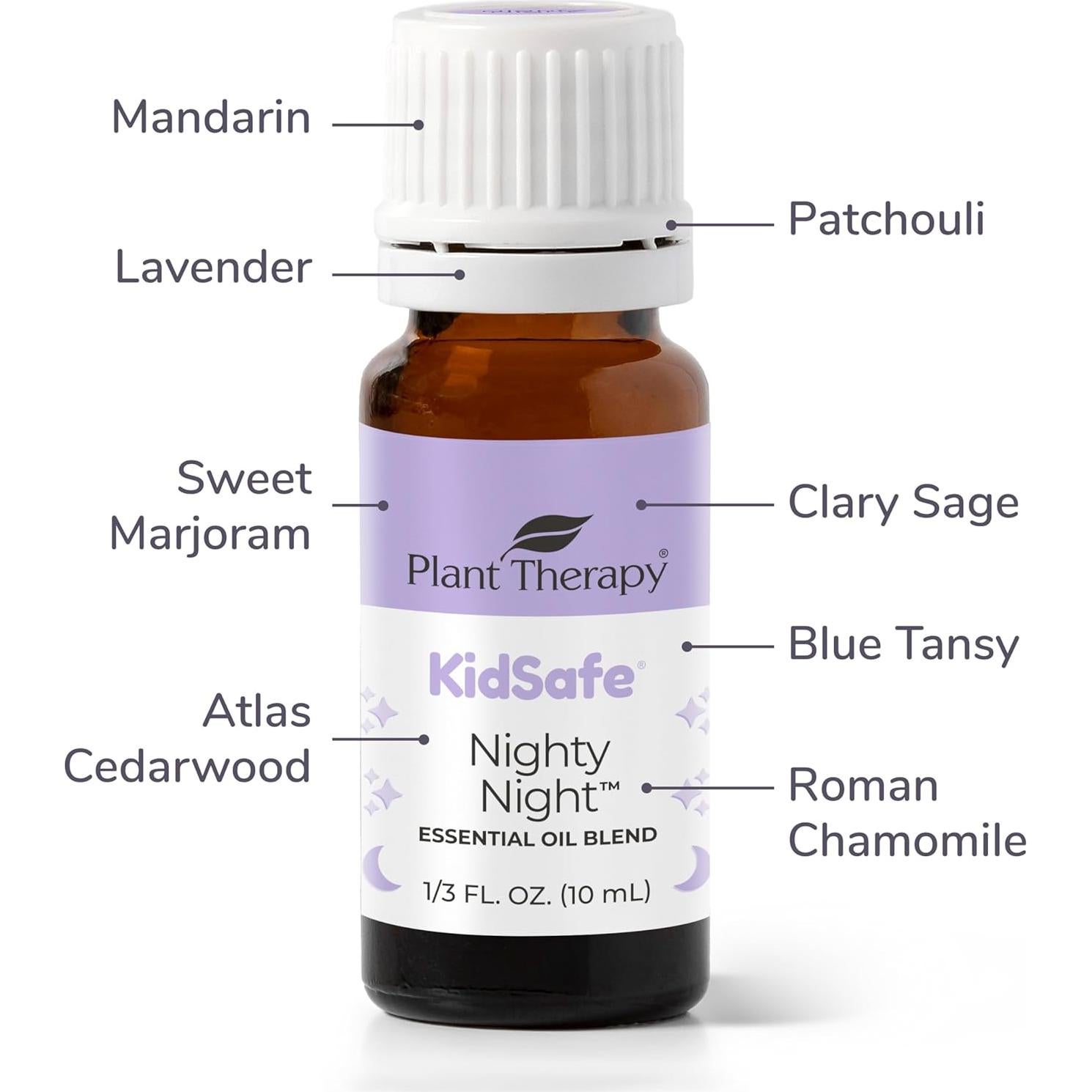 Conjunto de Aceites Esenciales KidSafe Plant Therapy 10 ml