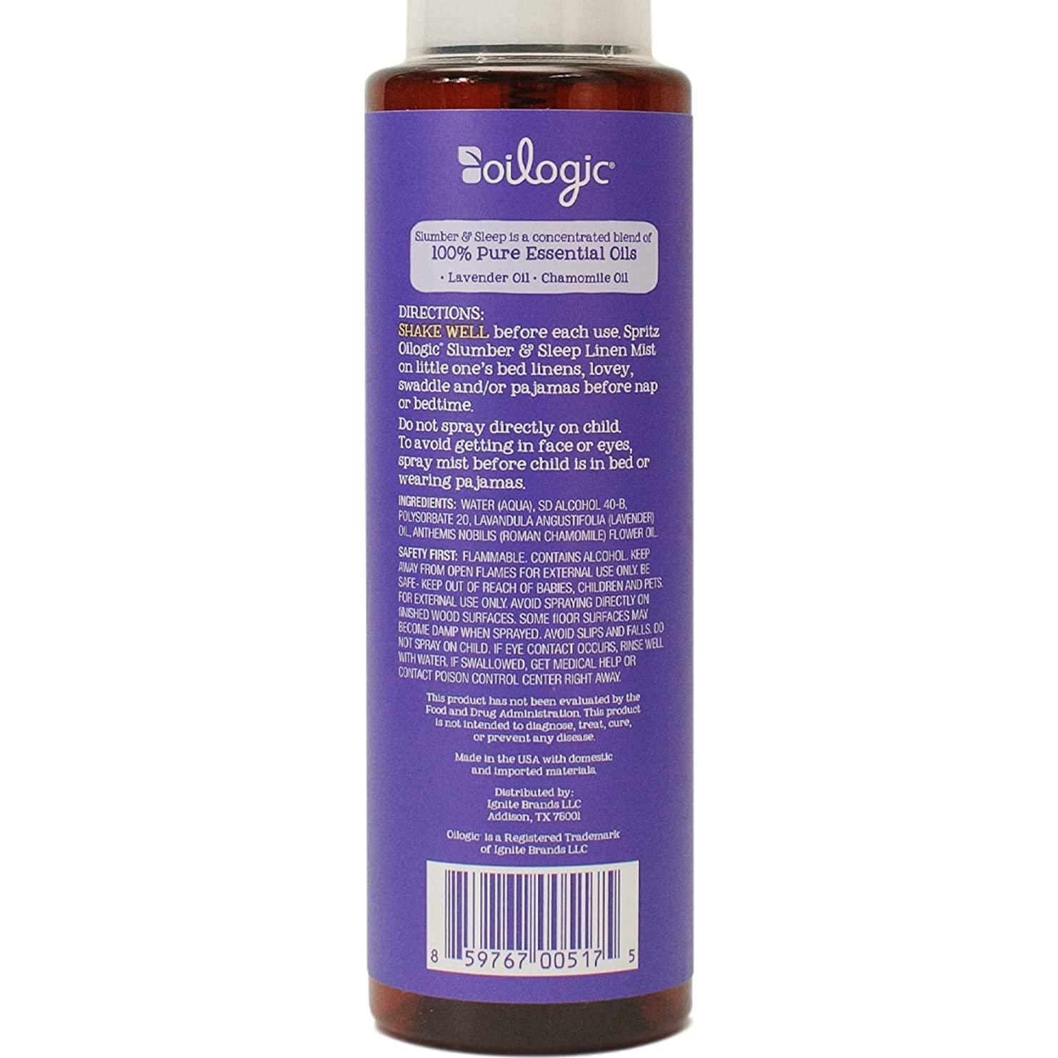 Spray Aromaterapia para Dormir Oilogic 118 ml - Paquete de 2