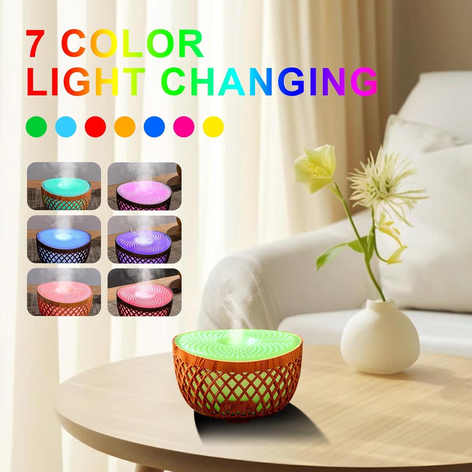 Difusor de Aceite Esencial Eiifiter SX-E341 320ml Aromaterapia