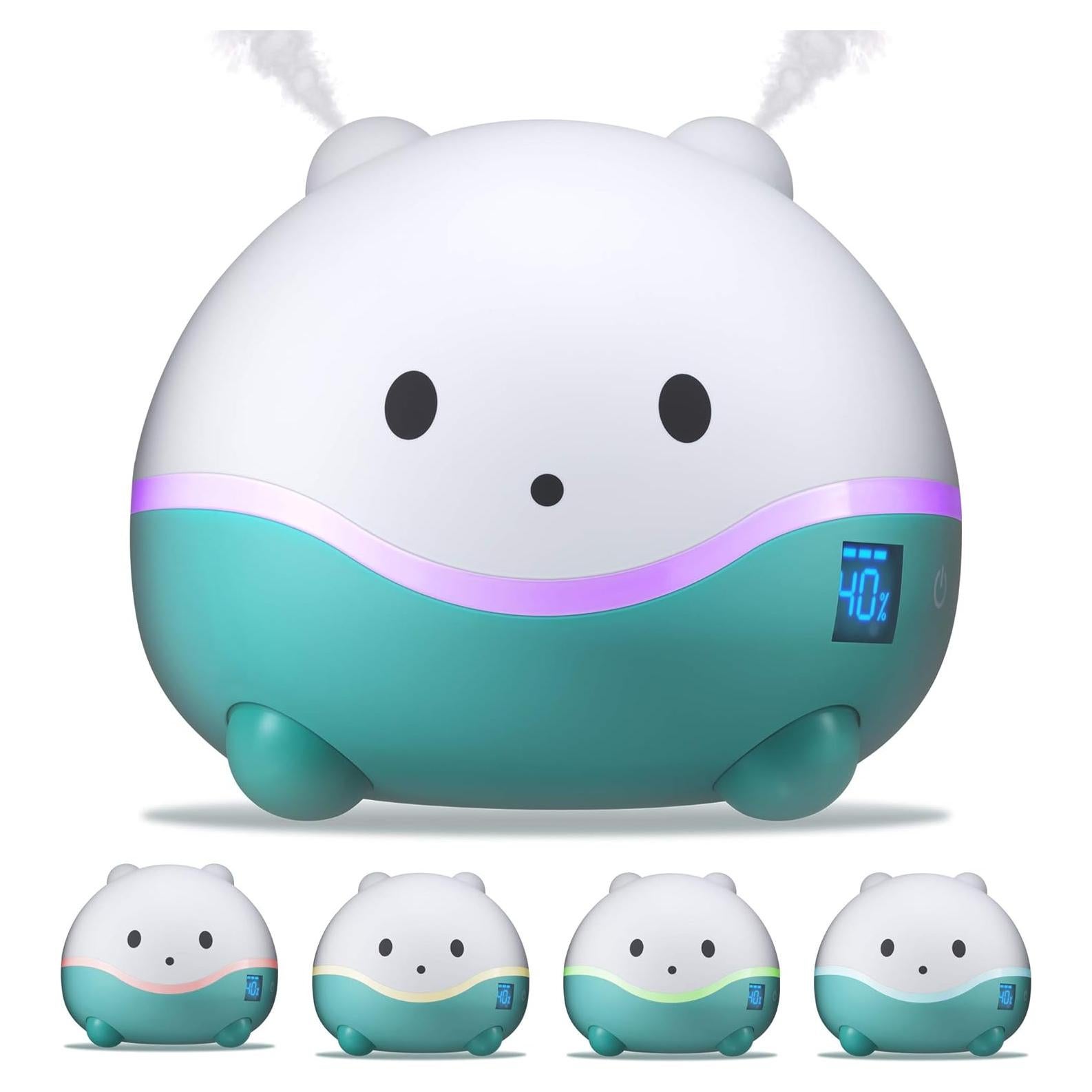 Humidificador 3 en 1 LittleHippo WISPI con Luz Nocturna