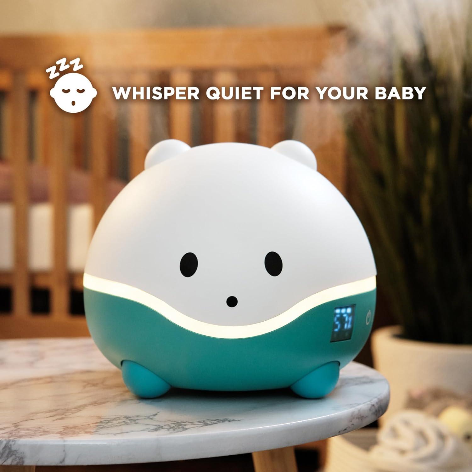 Humidificador 3 en 1 LittleHippo WISPI con Luz Nocturna