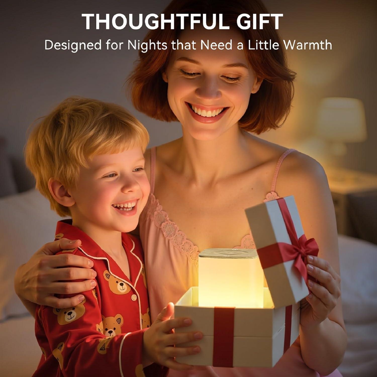 Luz Nocturna Táctil Auxmir 4000mAh 256 Colores RGB