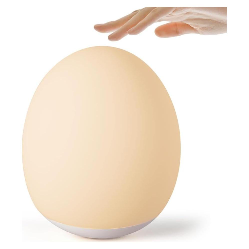 Luz Nocturna de Silicona AuroraNiteBeam Huevo 3 Niveles 30 Min