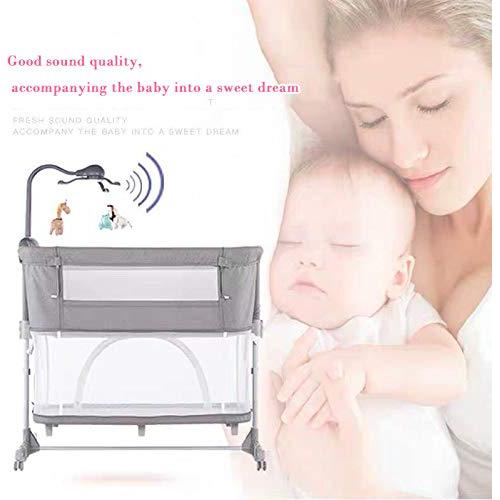 Móvil para Cuna Rosa Hougyi con Música y Proyector de Estrellas