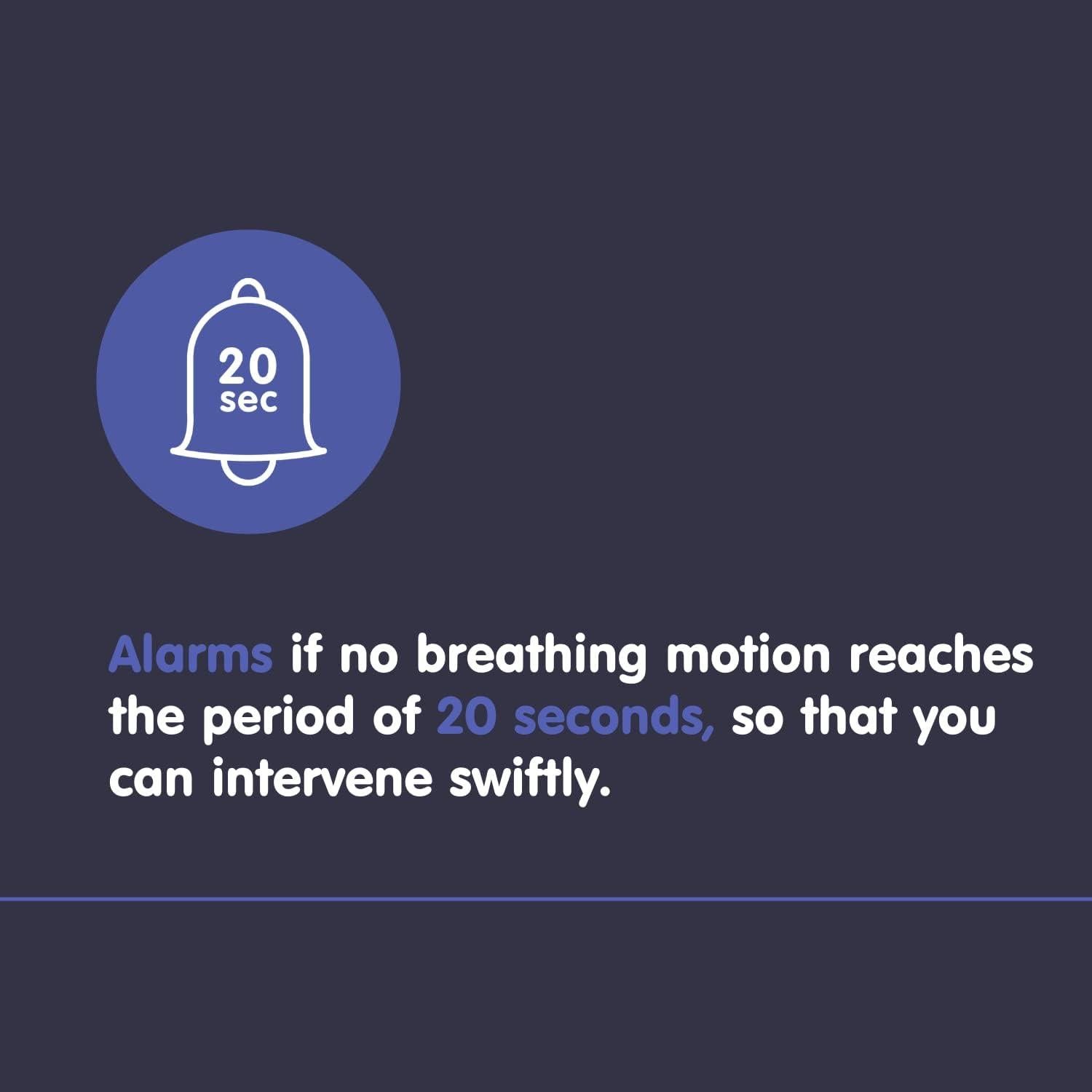 Monitor de Sueño Inteligente Snuza Pico 2 - Alarma y App