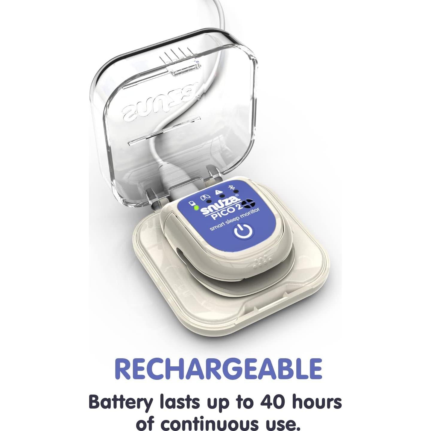 Monitor de Sueño Inteligente Snuza Pico 2 - Alarma y App