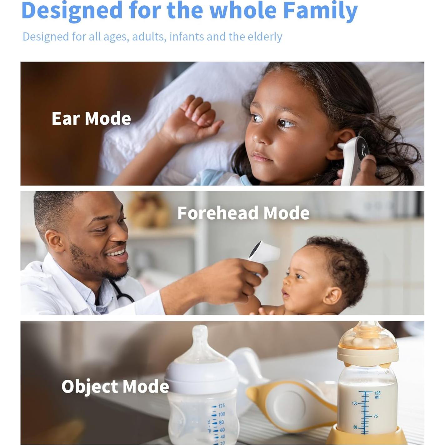 Termómetro Digital Infrarrojo Boncare FT-100A para Oído y Frente