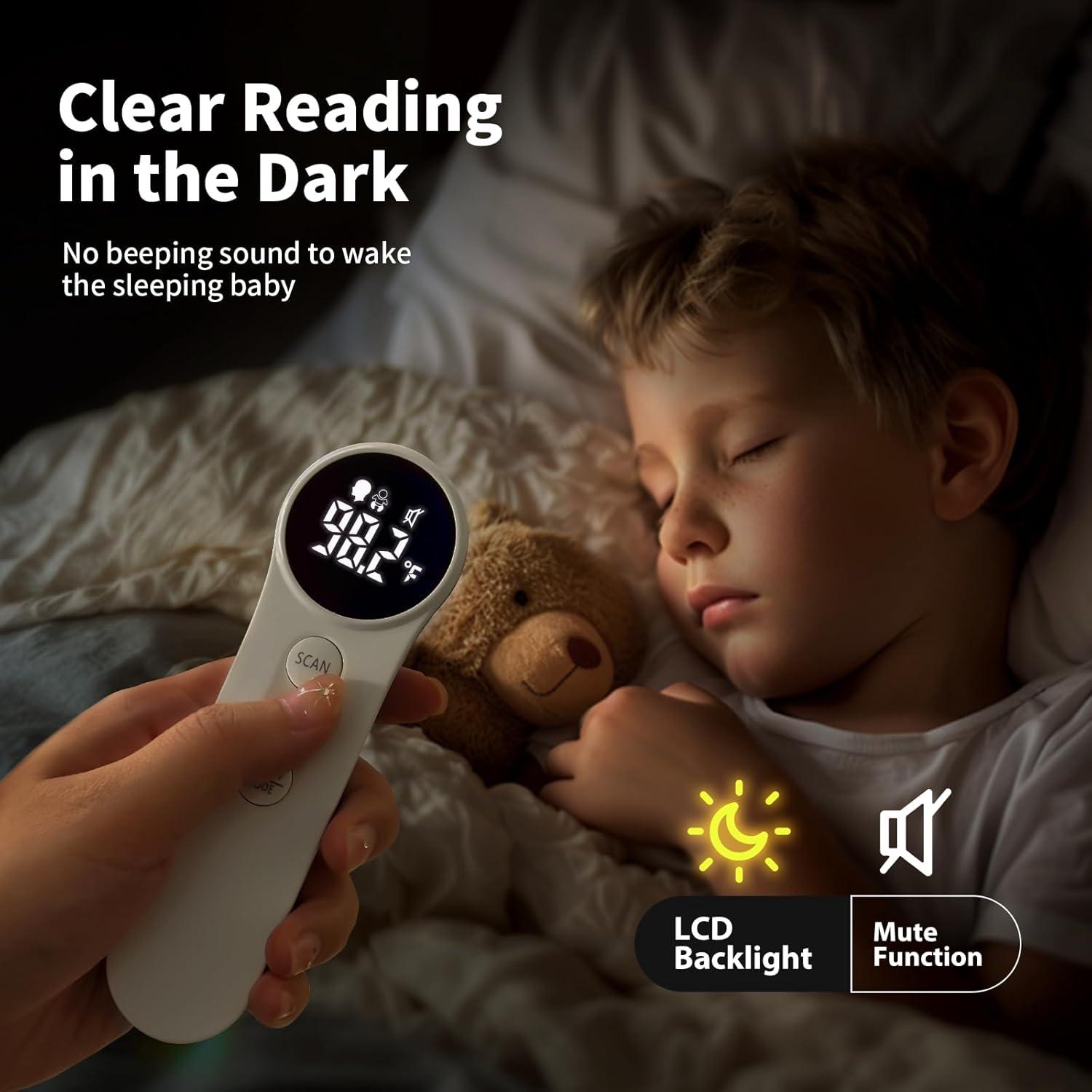 Termómetro Digital Infrarrojo Boncare FT-100A para Oído y Frente