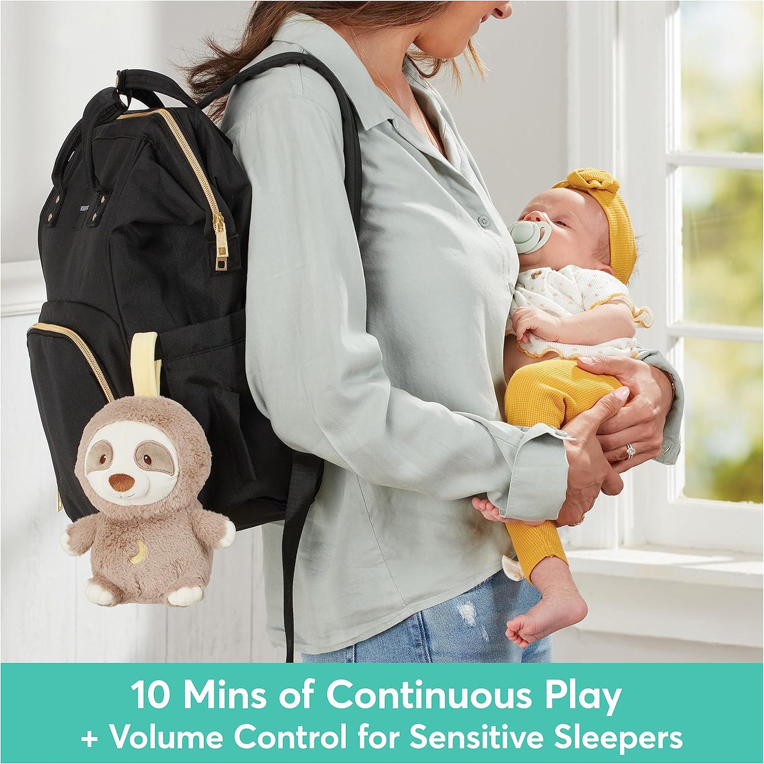 GUND Soother de Peluche Perezoso 15.24 cm con Sonidos