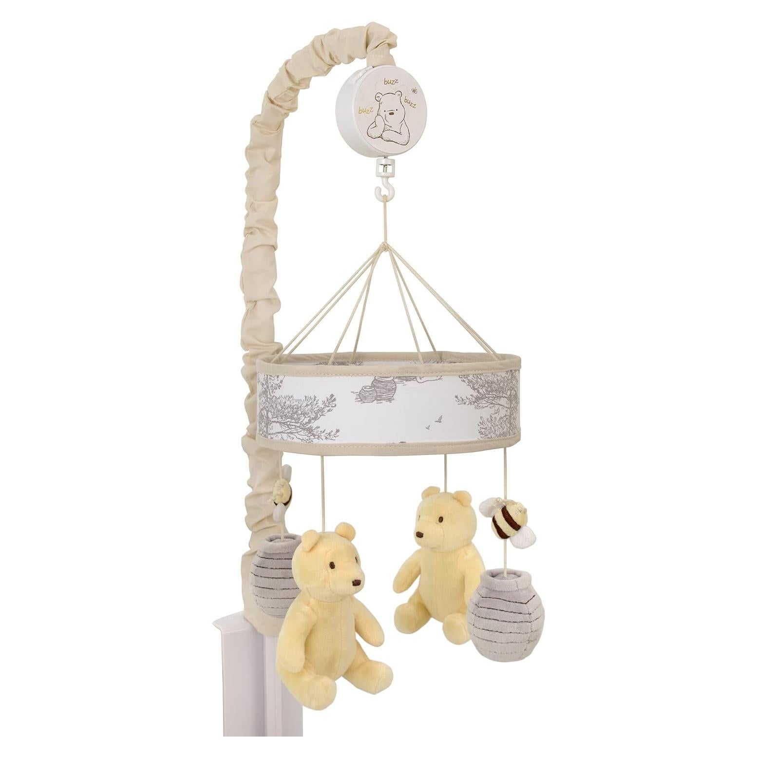 Móvil Musical Disney Winnie the Pooh Taupe 73.66 cm