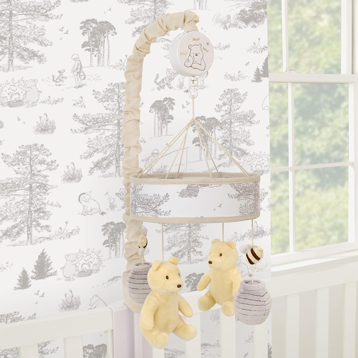 Móvil Musical Disney Winnie the Pooh Taupe 73.66 cm