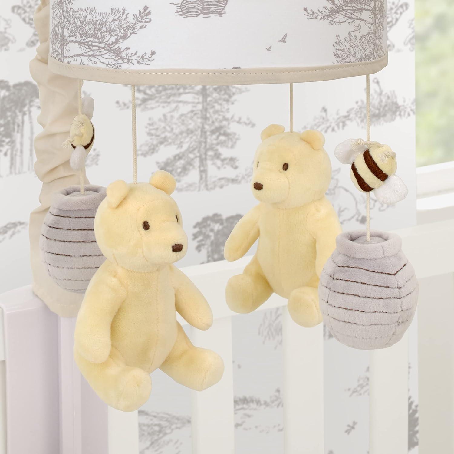 Móvil Musical Disney Winnie the Pooh Taupe 73.66 cm