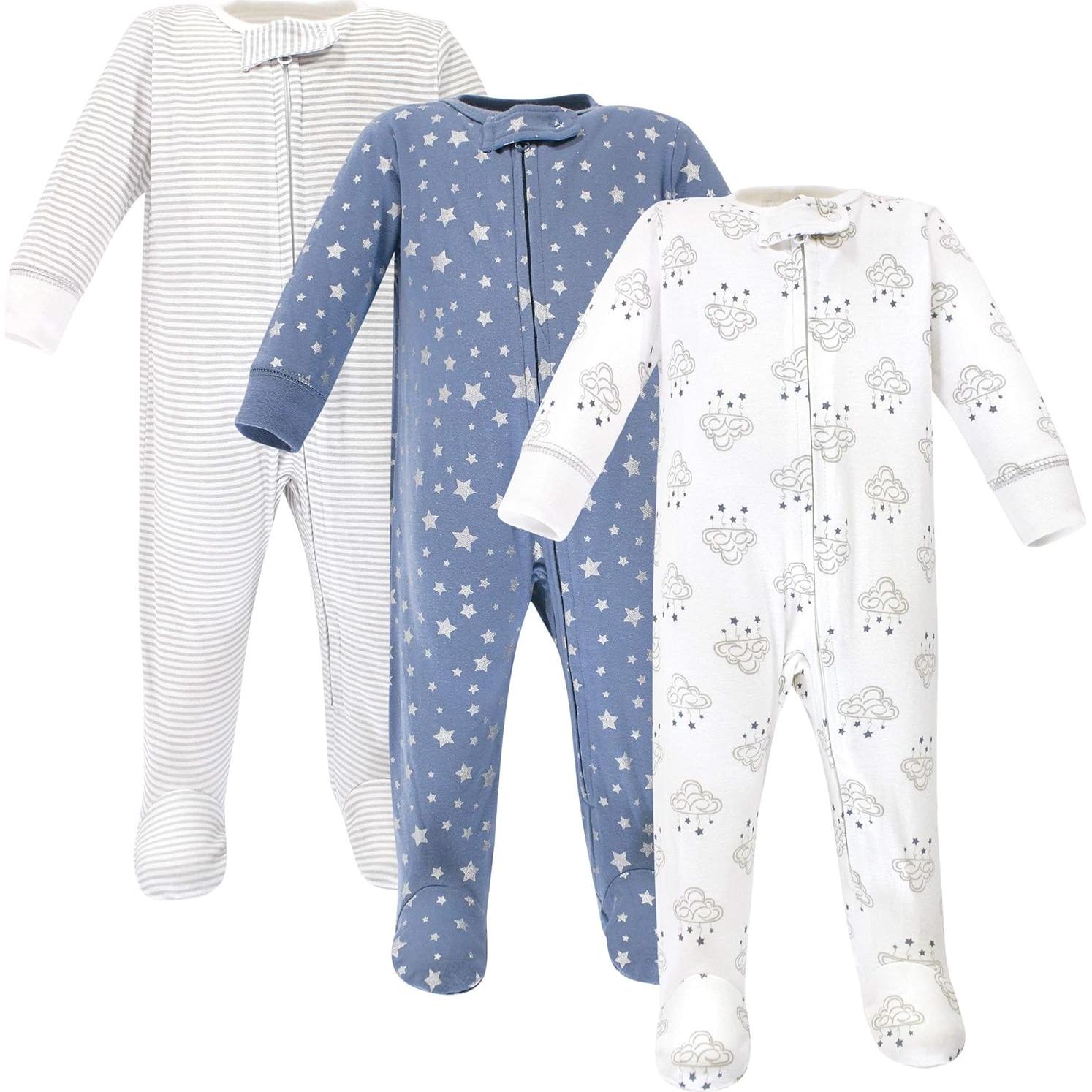 Hudson Baby Dormir y Jugar Unisex 0-3 Meses Algodón