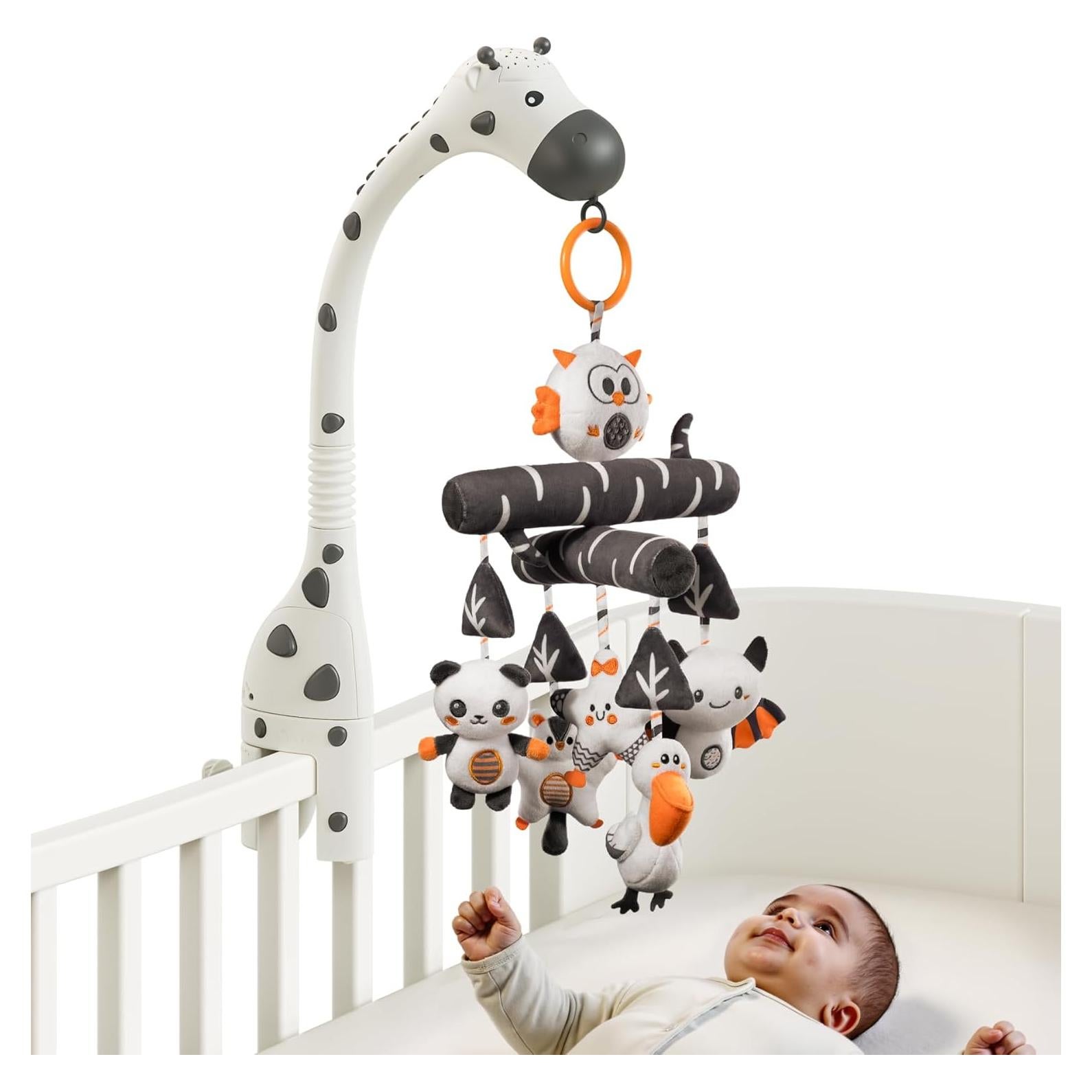 Móvil Musical para Cuna TUMAMA con Control Remoto y Proyector